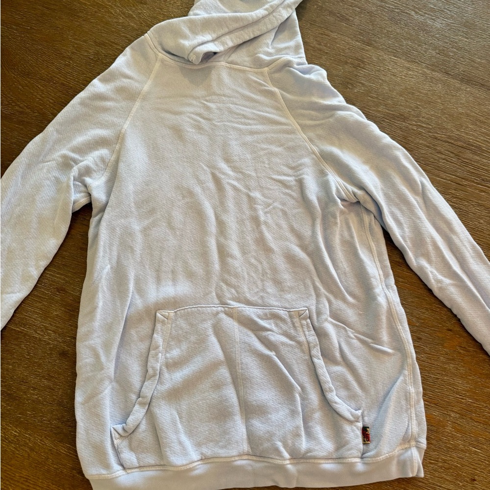 Free City baby blue hoodie. Size Adult 1